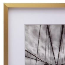 Matte Premium Metallicus 4 x 4" Metal Photo Frames (Set of 2)